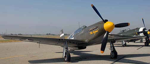 North American P-51A-10NA Mustang NX4235Y Mrs Virginia